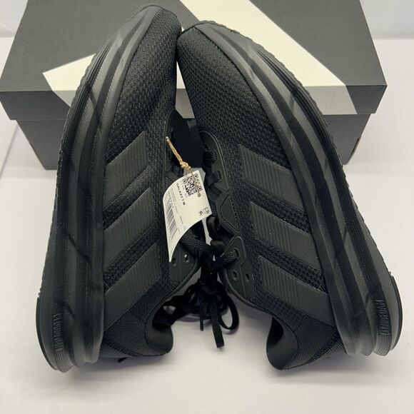 Adidas Galaxy 7 Triple Black Sneaker Men SZ 9 New in Box - Picture 4 of 8